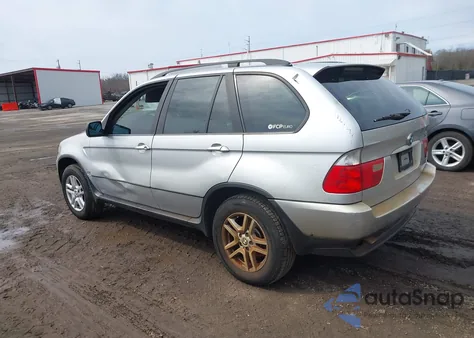 2004 BMW X5 3.0I from USA, damaged, VIN 5UXFA13524LU23251